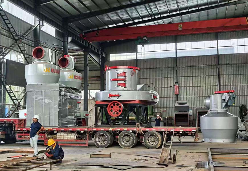 Gypsum powder production line shipped to Qatar Gypsum powder production line shipped to Qatar